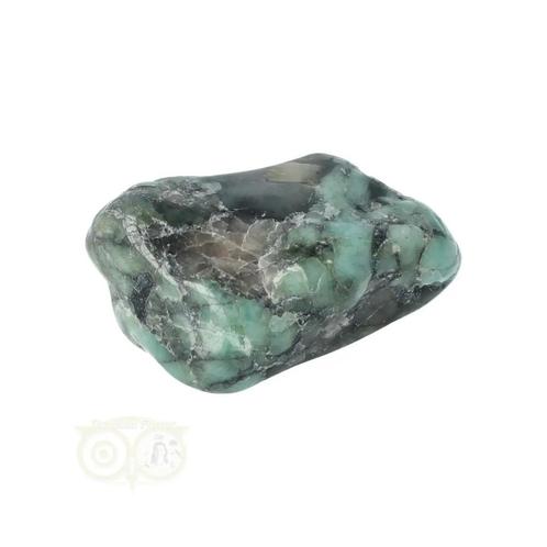 Smaragd trommelsteen Nr 20 - 19  gram, Bijoux, Sacs & Beauté, Pierres précieuses, Envoi
