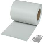 tectake PVC privacyfolie met bevestigingsclips - 35 m, licht, Verzenden, Nieuw