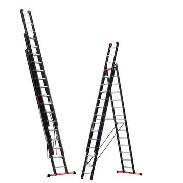 Altrex Mounter 3×14 sporten 3-delige reformladder, Doe-het-zelf en Bouw, Nieuw, Ophalen of Verzenden, Ladder, Opvouwbaar of Inschuifbaar