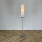IDL Italiaans design vloerlamp met wit glazen kap, Huis en Inrichting, Lampen | Overige, Gebruikt