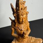 Statue en bois dIndra, Bali - Bois, bois de suar -, Antiquités & Art