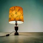 Morel - Lamp - Hout - Antieke lamp gesigneerd, Antiek en Kunst