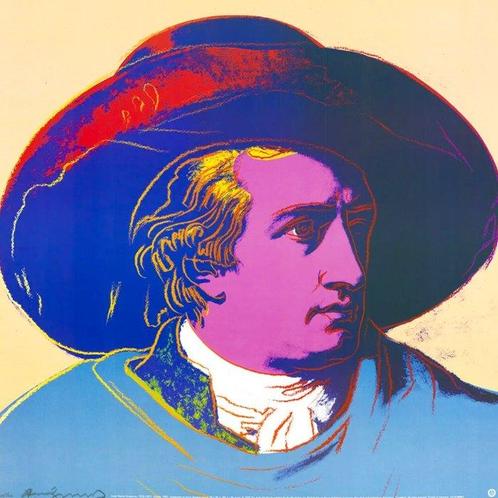 Andy Warhol (1928-1987) - Goethe (XL Size) - Offset, Huis en Inrichting, Overige Huis en Inrichting