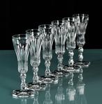 Prachtig lot van 6 antieke kristallen Val Saint Lambert