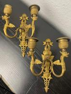 Wandlamp - Verguld brons