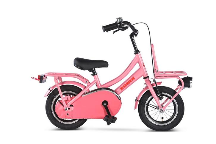 Zonix Meisjesfiets 12 Inch Roze Kinderfiets Transport   Voor, Fietsen en Brommers, Fietsen | Meisjes, Ophalen of Verzenden