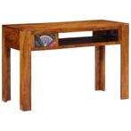 vidaXL Bureau 110x50x73 cm van Massief Acaciahout, Huis en Inrichting, Bureaus, Verzenden, Nieuw