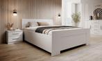 Meubella tweepersoonsbed Blake wit houten bed 160x200 cm, Huis en Inrichting, Nieuw, 160 cm, Verzenden