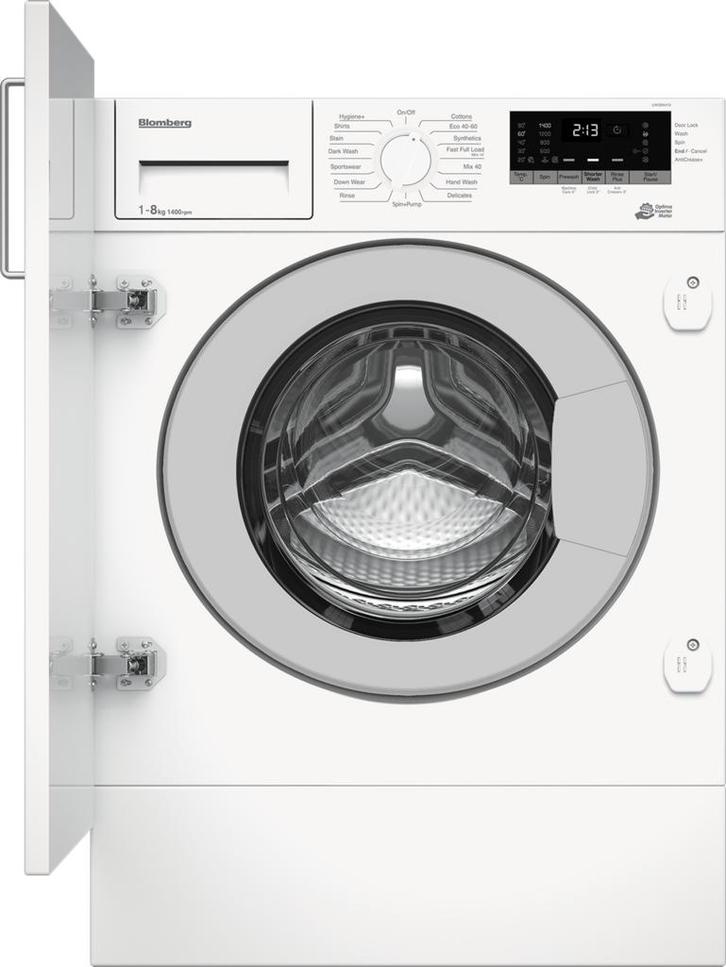 Blomberg Lwi284410 Inbouw Wasmachine 8kg 1400t, Elektronische apparatuur, Wasmachines, Ophalen of Verzenden