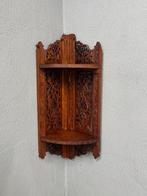 Wandrek - Hout - Decoratieve hoekconsole