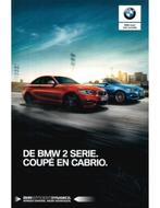 2018 BMW 2 SERIE BROCHURE NEDERLANDS, Livres