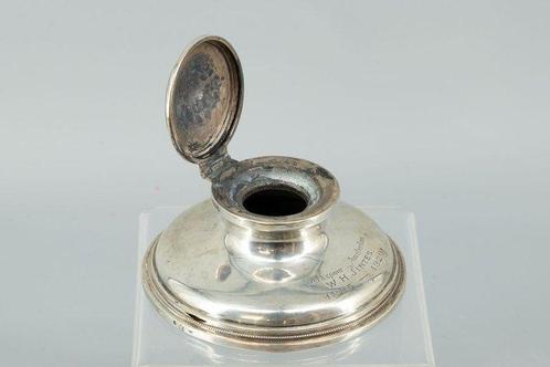 Een inktpot, Burger & Ridder, Haarlem 1919 - Encrier -, Antiek en Kunst, Antiek | Zilver en Goud