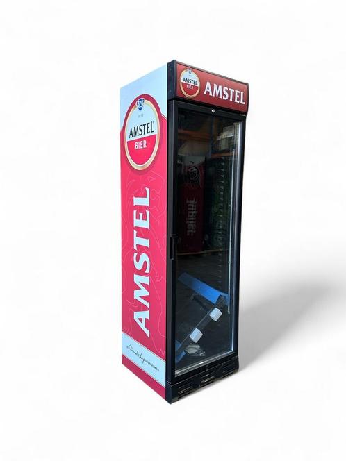 Amstel bier koelkast incl. verlichting glasdeur koeling 382, Zakelijke goederen, Horeca | Keukenapparatuur, Gebruikt, Koelen en Vriezen