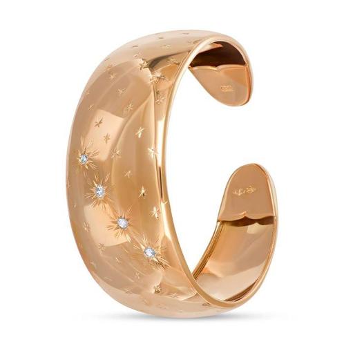 Armband - 18 karaat Geel goud - 0.12ct. tw. Topaas, Handtassen en Accessoires, Armbanden