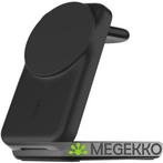 Belkin UltraCharge 25w Qi2 3in1 Magnetic Charger EU Black, Verzenden, Nieuw
