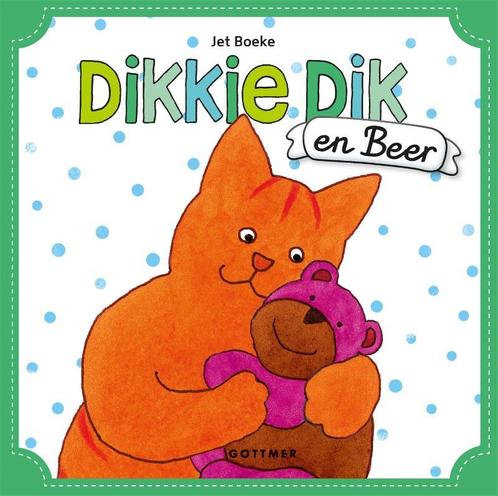 Dikkie Dik - Dikkie Dik en Beer (met 2 handpoppen), Boeken, Kinderboeken | Baby's en Peuters, Zo goed als nieuw, Verzenden
