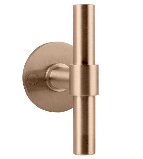 Deurklink PIET BOON PBT15/50 PVD licht brons, Doe-het-zelf en Bouw, Hang- en Sluitwerk, Klink of Kruk, Nieuw, Overige materialen
