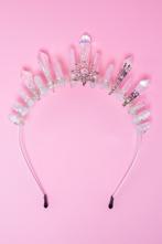 Haarband Bergkristal Zilver Zon Helder Kristal Diadeem Fanta, Kleding | Dames, Ophalen of Verzenden, Nieuw