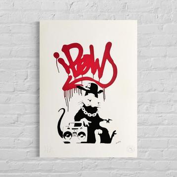 Genummerde Editie BANKSY Ratpow beschikbaar voor biedingen