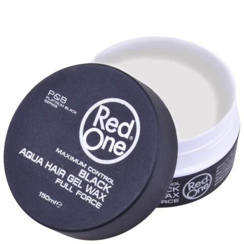 Red One Full Force Aqua Hair Gel Wax Black 150ml, Handtassen en Accessoires, Uiterlijk | Haarverzorging, Nieuw, Verzenden