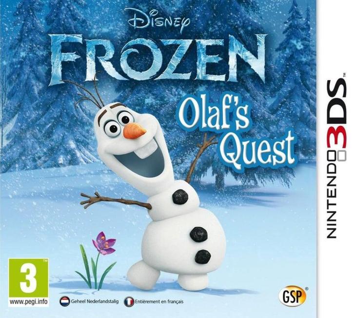 Disney Frozen Olafs Quest (Buitenlands Doosje) (3DS Games), Games en Spelcomputers, Games | Nintendo 2DS en 3DS, Zo goed als nieuw