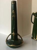 Vase (3) - Faïence - Art Nouveau, Antiquités & Art