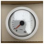 Bieden: VDO 4000 RPM engine tachometer white 12V, Ophalen of Verzenden, Nieuw