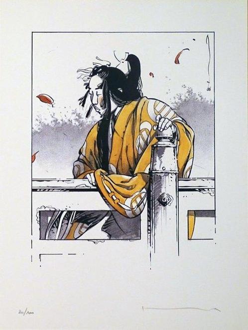 Michetz, Marc - 1 Offset Print - Kogaratsu - La barrière, Boeken, Strips | Comics