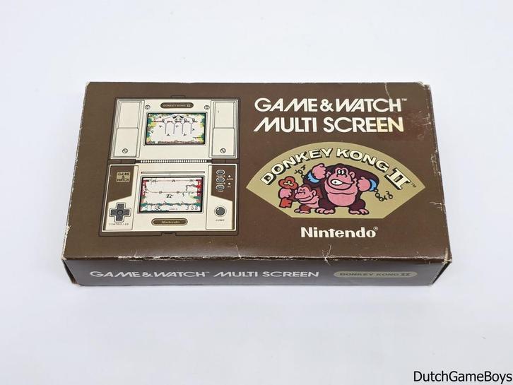Game & Watch - Nintendo - Donkey Kong II - JR-55 - Boxed, Games en Spelcomputers, Games | Overige, Gebruikt, Verzenden