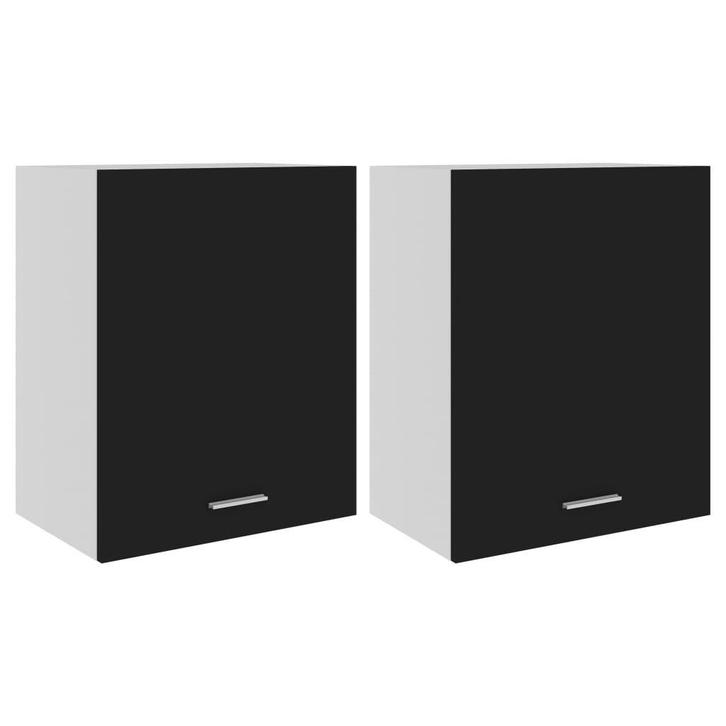 Hangkasten Lyon Zwart 50cm | Retour Deal | -35%, Huis en Inrichting, Kasten | Overige, Nieuw, Verzenden