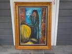 Paul Permeke (1918-1990) - Dame aan een stoel, Antiek en Kunst, Kunst | Schilderijen | Klassiek