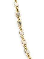 Halsketting - 18 karaat Geel goud, Witgoud, Handtassen en Accessoires, Kettingen, Nieuw