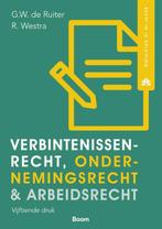 Verbintenissenrecht, ondernemingsrecht & arbeidsrecht /, Boeken, Verzenden, Gelezen, G.W. de Ruiter
