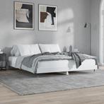 vidaXL Bedframe bewerkt hout wit 140x200 cm, Verzenden, Nieuw