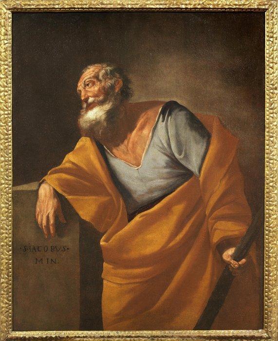 Scuola Caravaggesca (XVII) - San Iacopo minore, Antiek en Kunst, Kunst | Schilderijen | Klassiek