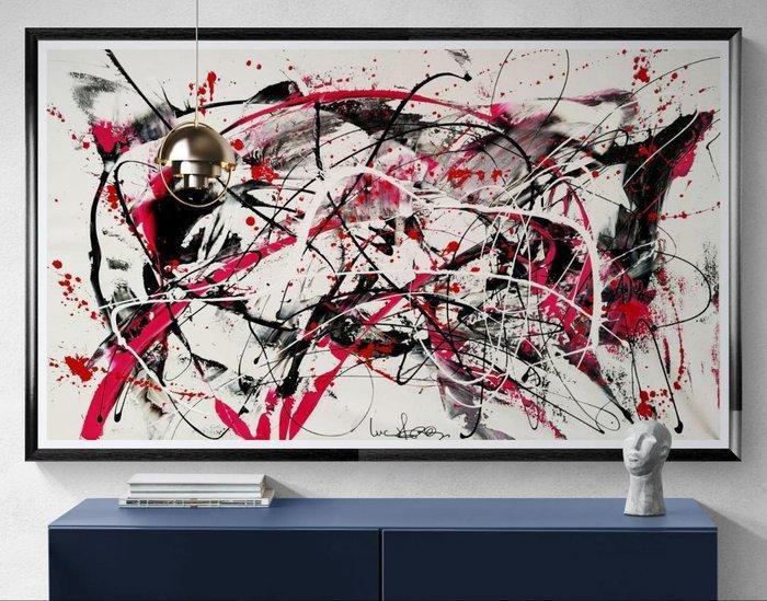 Luc Mora - Inner storm Free expression - XXL - no reserve, Antiek en Kunst, Kunst | Designobjecten
