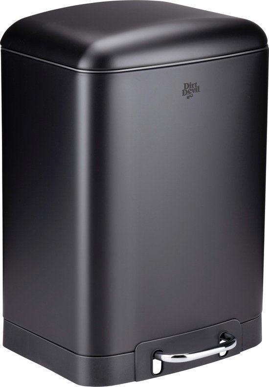 2dekans | Dirt Devil Pedaalemmer 12 Liter - Prullenbak, Huis en Inrichting, Woonaccessoires | Prullenbakken, Ophalen of Verzenden