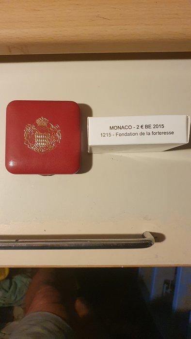 Monaco. 2 Euro 2015 Forteresse Proof, Postzegels en Munten, Munten | Europa | Euromunten