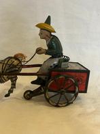 Lehmann - Jouet en étain - Zikra Zebra Cart, Unboxed -