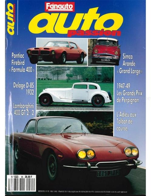 1990 AUTO PASSION TIJDSCHRIFT 35 FRANS, Livres, Autos | Brochures & Magazines