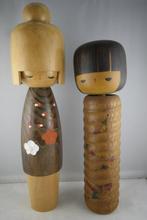 Usaburo Kokeshi-poppen - Hout - Usaburo Okamoto - Japan -, Antiek en Kunst