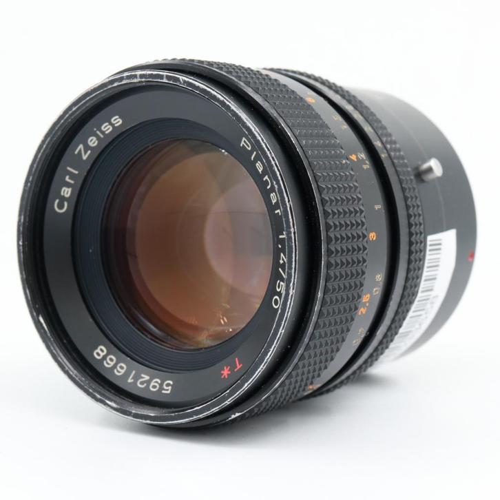 Contax Zeiss 50mm F/1.4 Planar + Novoflex Contax C/Y - Sony, Audio, Tv en Foto, Foto | Lenzen en Objectieven, Ophalen of Verzenden