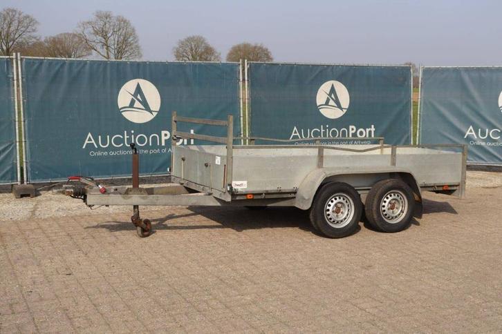 Veiling: Aanhangwagen Anssems BSX2 2000kg 2004, Auto diversen, Aanhangers en Bagagewagens, Ophalen