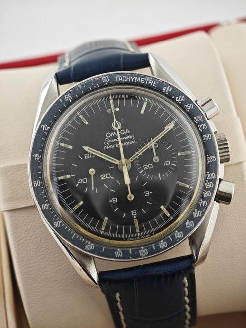 Omega - Speedmaster Professional Moonwatch - 145.022 - Homme, Handtassen en Accessoires, Horloges | Heren