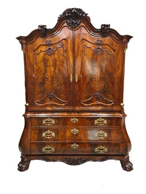 Armoire - Acajou, Antiquités & Art, Antiquités | Meubles | Chaises & Canapés