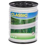 Classic afrasteringslint, 20mm wit,4x0,2niro+2x0,3niro, 200m, Dieren en Toebehoren, Stalling en Weidegang