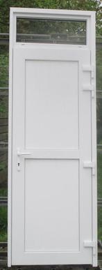 pvc buitendeur , achterdeur ,deur 87 x 258 wit, Nieuw, 215 cm of meer, 80 tot 100 cm, Ophalen of Verzenden