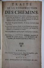 H. Gautier - Traité de la construction des chemins - 1716, Antiek en Kunst