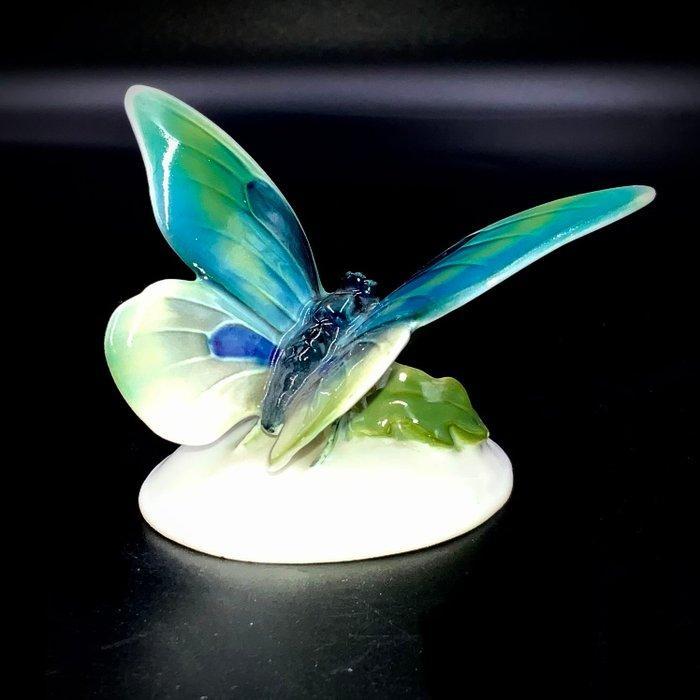 Otto Koch - Rosenthal - Art Deco - Turquoise Butterfly -, Antiek en Kunst, Antiek | Glaswerk en Kristal