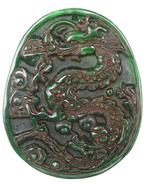 Jade - Grote Drakenamulet - Hemelse keizerlijke draak -